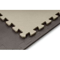 Мат-пазл Hop-Sport EVA 1см HS-A010PM - 4 частей бежево-коричневый