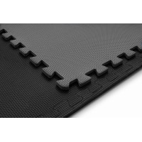 Мат-пазл Hop-Sport EVA 1см HS-A010PM - 9 частей черный/белый/серый