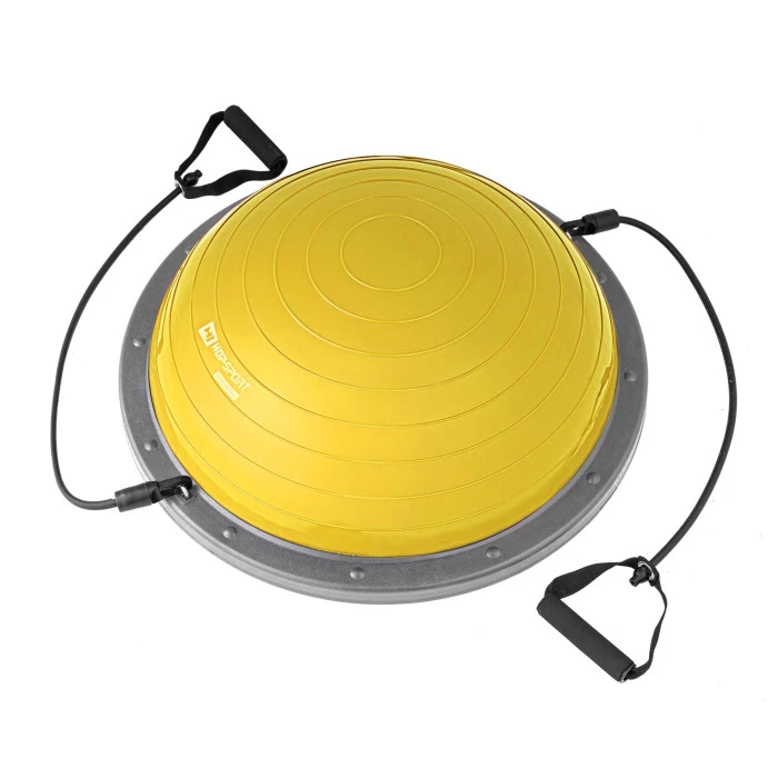 Балансировочная полусфера Hop-Sport HS-L058 желтая
