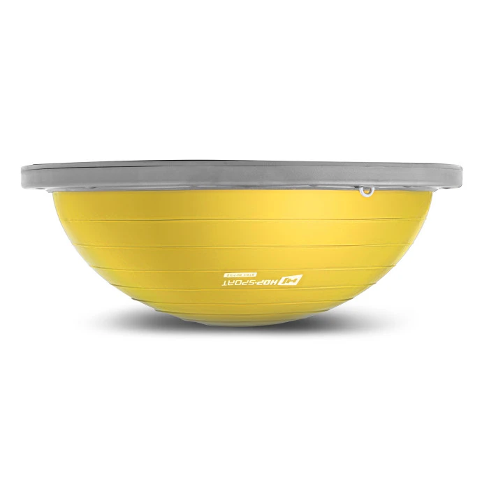 Балансировочная полусфера Hop-Sport HS-L058 желтая