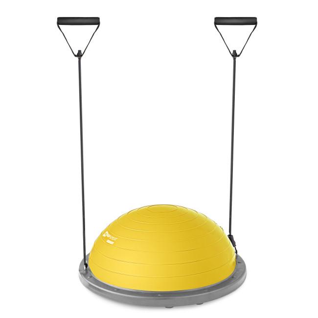Балансировочная полусфера Hop-Sport HS-L058 желтая
