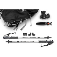 Трекінгові палиці Hop-Sport Nordend сріблясті