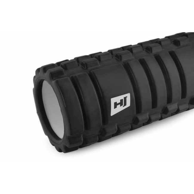 Роллер массажер (валик, ролик) Hop-Sport EVA 33 x 10см HS-A033YG черный