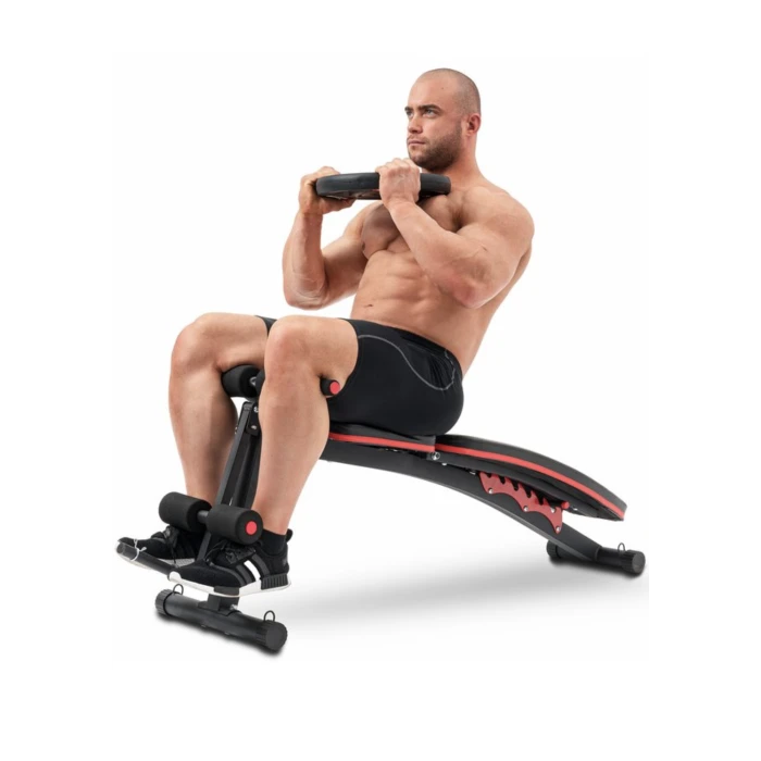 Лавка тренувальна Hop-Sport HS-1035 із партою Скотта