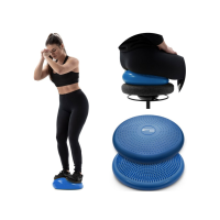 Балансировочная подушка Hop-Sport HS-R034BC синяя