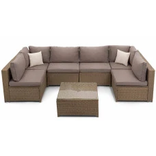 Набір садових меблів Di Volio Torino Бежевий/Світло-сірий