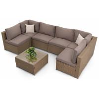 Набор садовой мебели Di Volio Torino Бежевый/Светло-серый