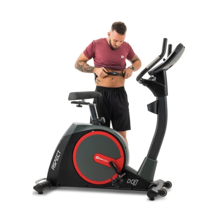 Велотренажер электромагнитный Hop-Sport HS-300H Aspect серый+мат