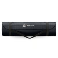 Коврик для йоги Hop-Sport HS-NB015GM NBR 1,5см чорний