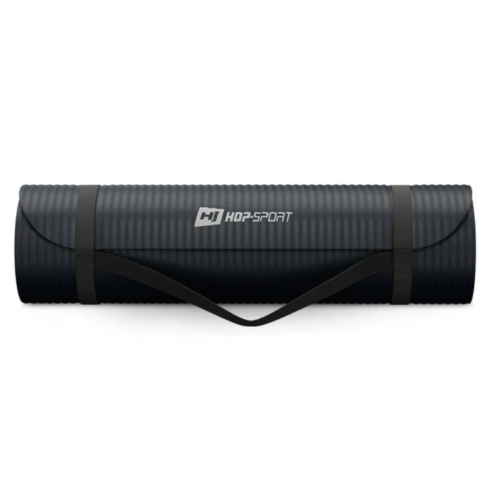 Коврик для йоги Hop-Sport HS-NB015GM NBR 1,5см чорний