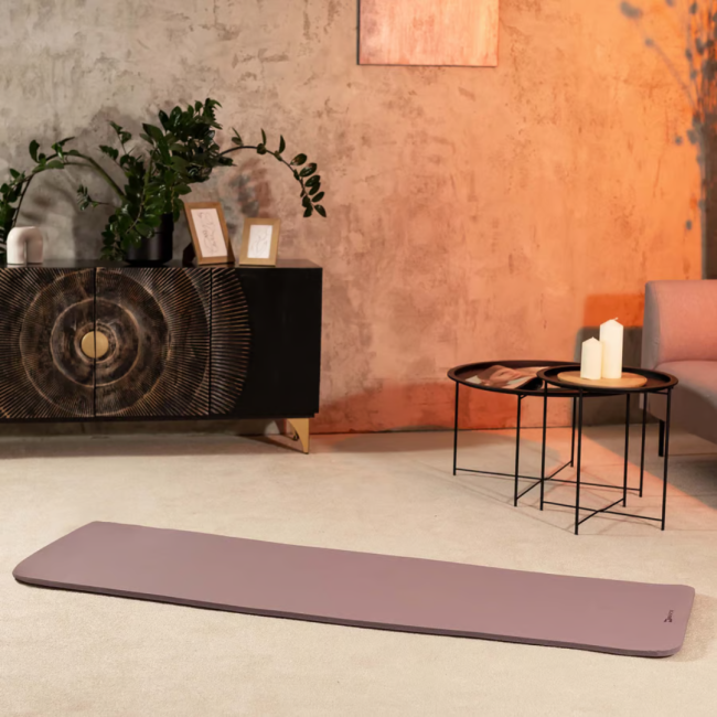 Коврик для йоги Hop-Sport HS-NB015GM NBR 1,5см лавандовый