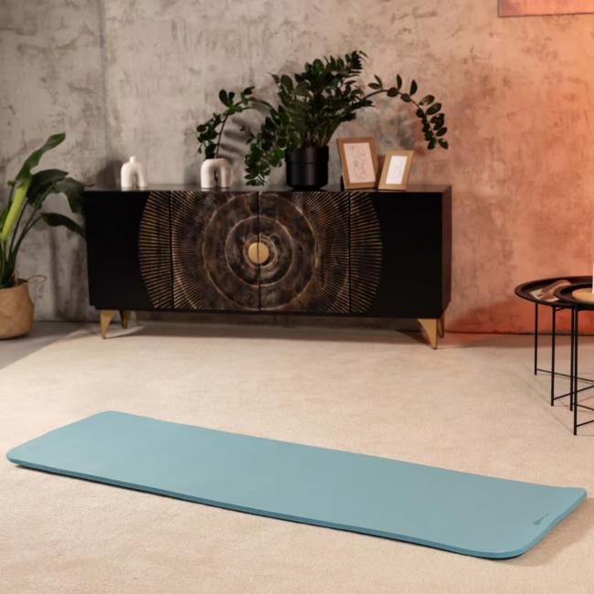 Коврик для йоги Hop-Sport HS-NB010GM NBR 1см бирюзовый