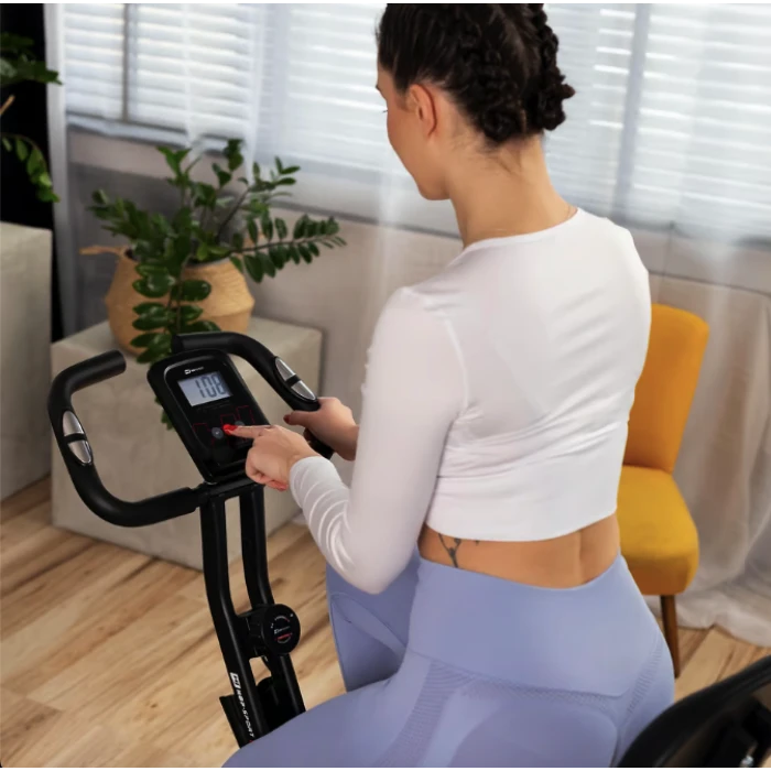 Велотренажер Hop-Sport HS-3030X Apeks X-Bike серый