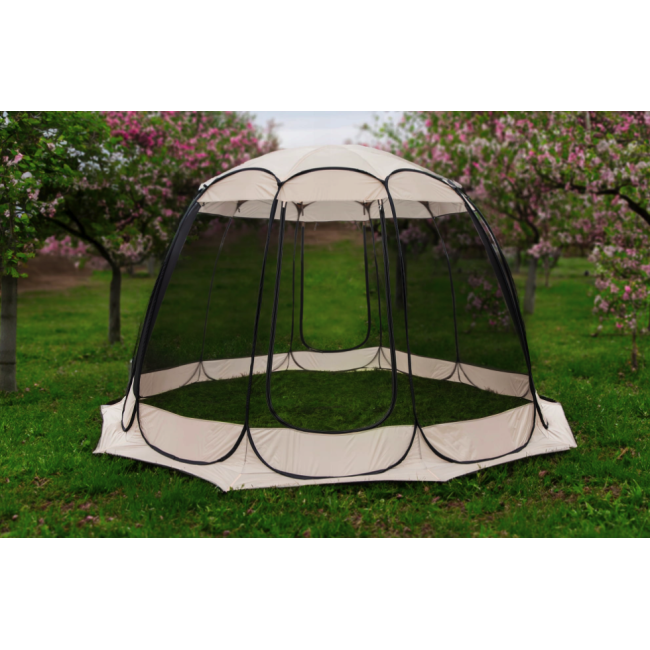 Садовий намет-павільйон Jumi Kibris складаний з москітною сіткою