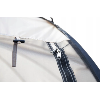 Садовая палатка-павильон Jumi Kibris складывается с москитной сеткой.