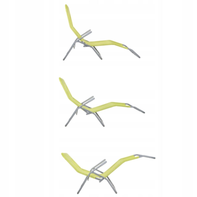 Кресло-шезлонг Jumi раскладной зеленый