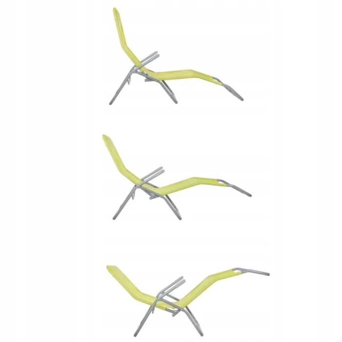 Кресло-шезлонг Jumi раскладной зеленый