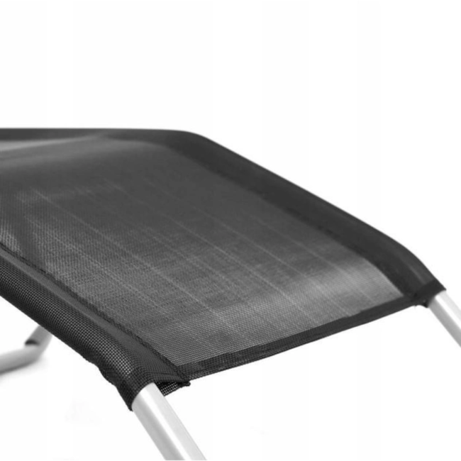 Кресло-шезлонг Jumi раскладной черный