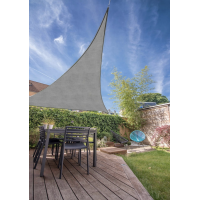 Тент-вітрило Jumi Garden сонцезахисний 3,6 х 3,6 х 3,6 м сірий