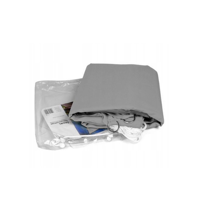 Тент-вітрило Jumi Garden сонцезахисний 3,6 х 3,6 х 3,6 м сірий