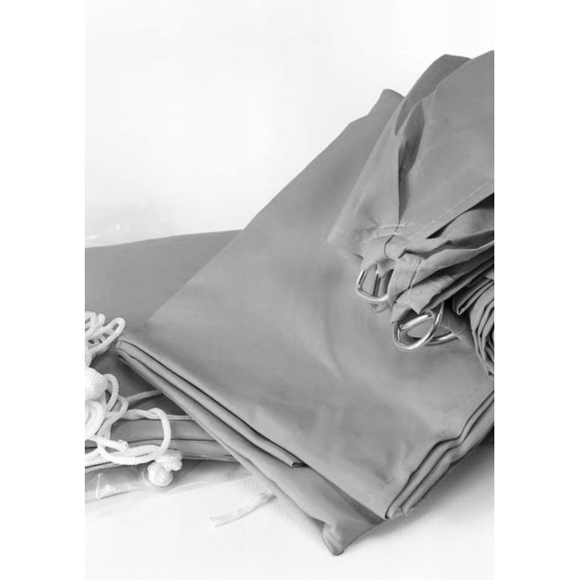 Тент-вітрило Jumi Garden сонцезахисний 3,6 х 3,6 х 3,6 м сірий