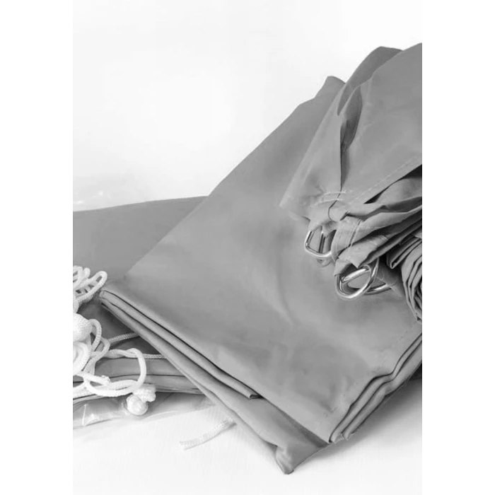 Тент-вітрило Jumi Garden сонцезахисний 3,6 х 3,6 х 3,6 м сірий