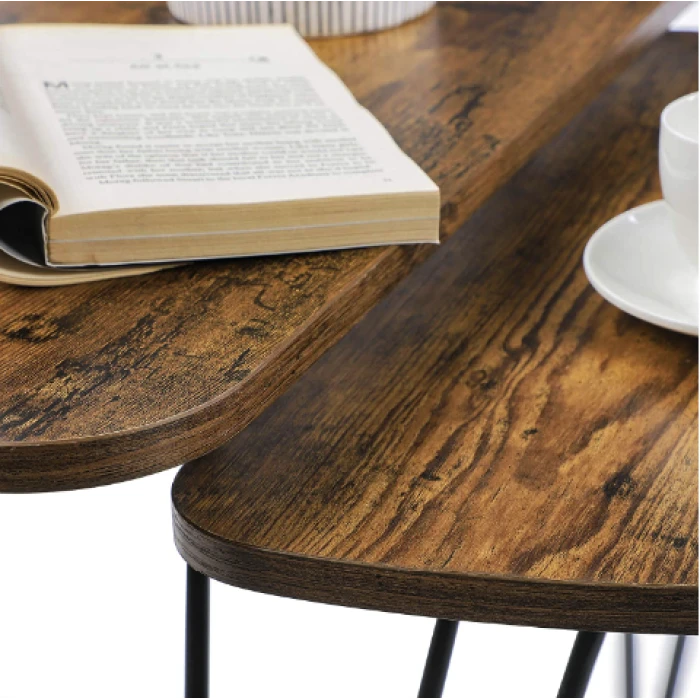 Комплект журнальних столиків Leobert Oskar в стилі Loft