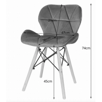 Крісло Leobert Lago екошкіра бежевий