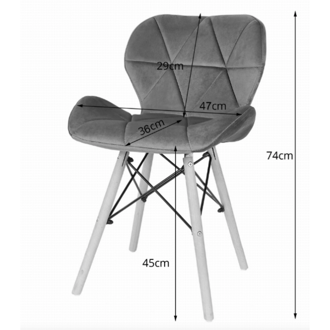 Крісло Leobert Lago екошкіра бежевий