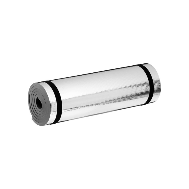 Коврик туристический фольгированный Outtec EVA 1см черный