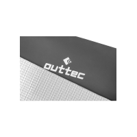 Коврик туристический фольгированный Outtec EVA 1см черный