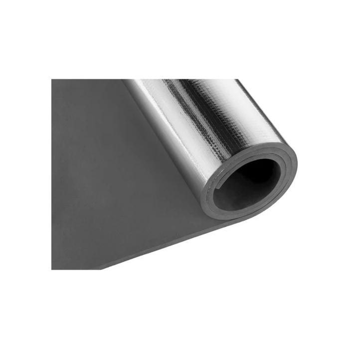 Коврик туристический фольгированный Outtec EVA 1см черный