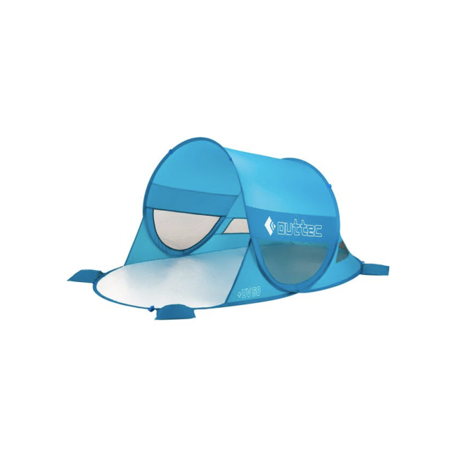 Самораскладывающаяся палатка Outtec с окошком голубой