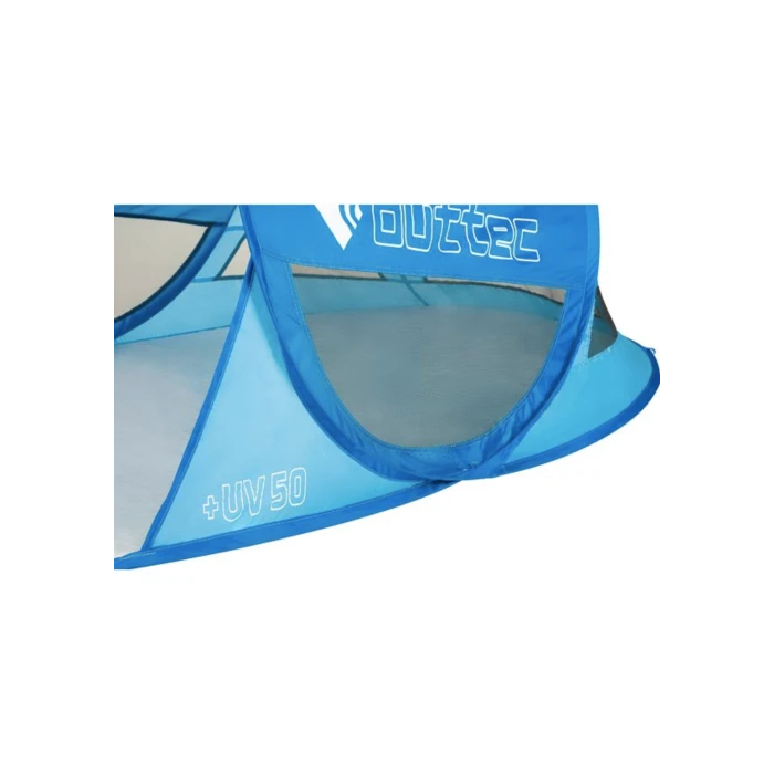 Саморозкладний намет-тент Outtec з віконцем голубий