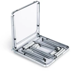 Стіл туристичний розкладний Outtec з 4 стільцями чорний