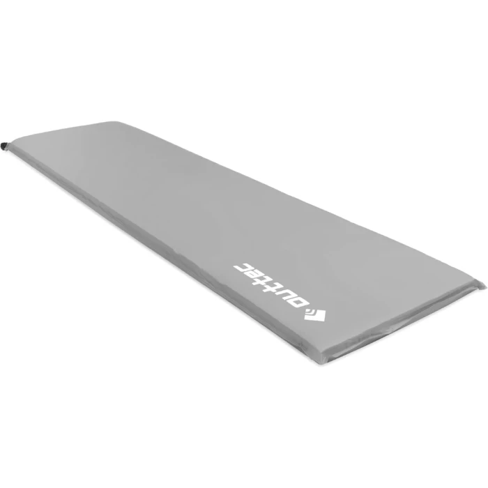 Самонадувний килимок Outtec 180х53х4см гладкий сірий
