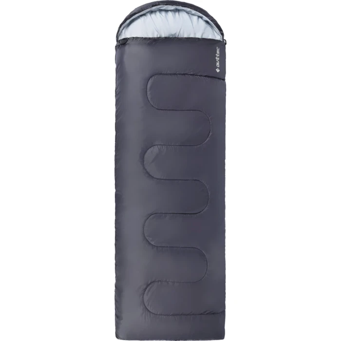 Спальный мешок одеяло Outtec деми с синим капюшоном