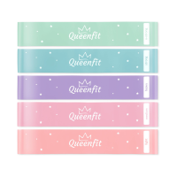 Набір резинок для фітнесу Queenfit 0,5-30кг Q-66109