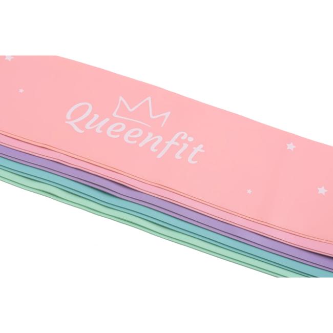 Набір резинок для фітнесу Queenfit 0,5-30кг Q-66109