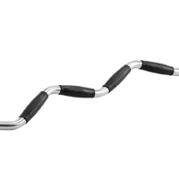 Гриф олімпійський York Fitness W-подібний 135см (50мм) з гумовими рукоятками