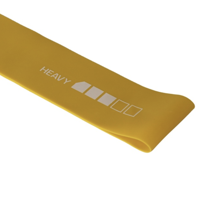 Резинка для фитнеса York Heavy, желтый