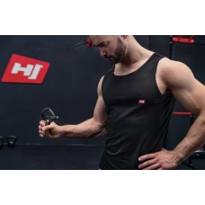 Еспандер регульований Hop-Sport 5-60кг HS-P060HG чорно-сірий