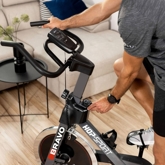 Спінбайк Hop-Sport HS-045IC Bravo червоний