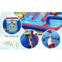 Надувной парк Costway Fun Kids с водными горками (без вентилятора)