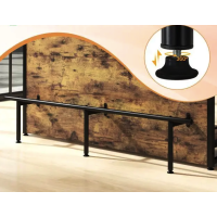 Тумба Costway Dent двосторонній домашній бар в стилі Loft