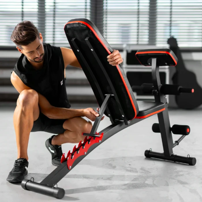 Лавка тренувальна Hop-Sport HS-1035 із партою Скотта