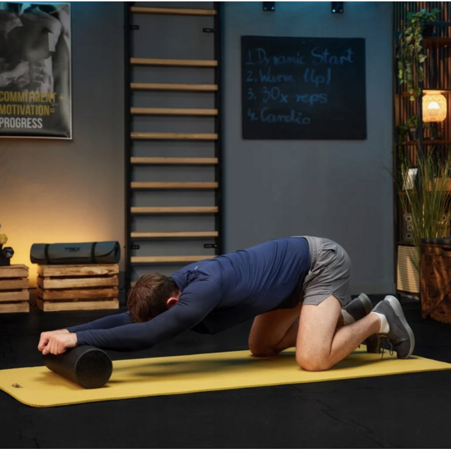 Роллер массажер Trex Sport TX-045EPR EPP соты 45см черный