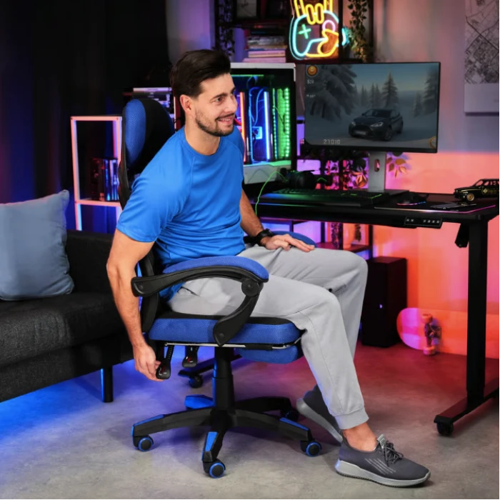 Геймерское кресло Di Volio Sporte синий