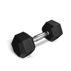 Гантеля шестигранная прорезиненная TX-025RD Trex Sport 2,5 кг