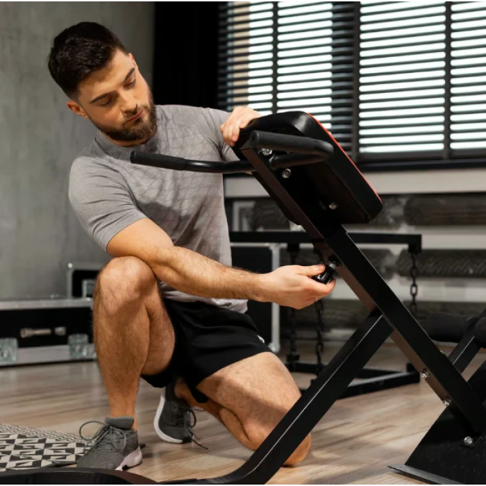 Лавка для гіперекстензії Hop-Sport HS-1018 з упорою